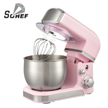 Aço inoxidável de grau alimentar 700W 3.5L Misturadores de mistura de alimentos Top Chef Stand Mixer e Greder de carne